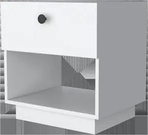Sumter 1 Drawer Nightstand, Storage Shelf