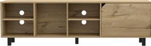 Native TV Stand for TV´s up 70", Four Open Shelves, Five Legs
