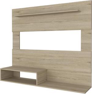 Cabos Floating Entertainment Center For TV´s up 55", One Upper Shelf, Two Shelves