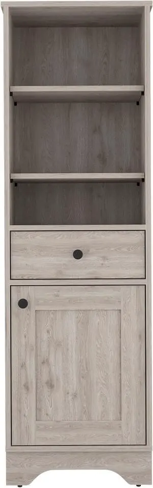 Alaskan Linen Cabinet, One Drawer, Single Door Cabinet