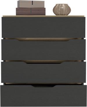 California Drawer Dresser, Four Spacious Drawers, Superior Top