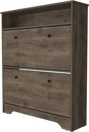 Brandford Shoe Rack, Superior Top, Two Shelves
