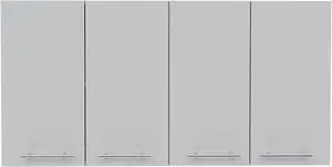Sitka Wall Cabinet, Two Spacious Divisions, Four Doors
