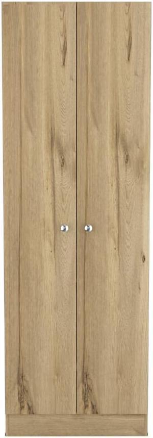 Virginia Double Door Storage Cabinet, Five Shelves