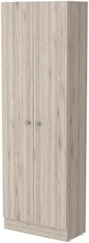 Virginia Double Door Storage Cabinet, Five Shelves