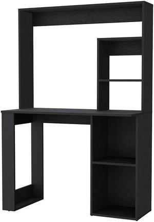 Carroll Computer Desk with Hutch and Storage Shelves