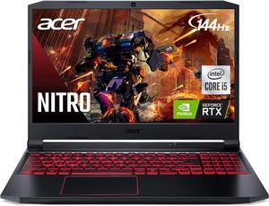 Newest Acer Nitro 5 AN515 15.6" FHD 144Hz IPS Premium Gaming Laptop, 10th Gen Intel Quad-Core i5-10300H, 16GB RAM, 1TB PCIe SSD, NVIDIA GeForce RTX 3050, Backlit Keyboard, Windows 10