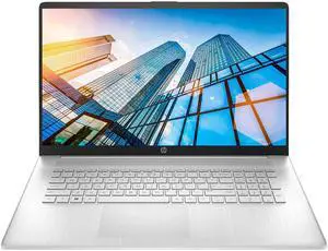 HP Notebook Business Laptop, 17.3" Full HD Screen, Intel Core i5-1135G7 Processor, 16GB DDR4 RAM, 1TB PCIe NVMe SSD, Backlit Keyboard, Wi-Fi 5, Bluetooth, HDMI, Windows 11 Enterprise, Silver HP Notebook Business Laptop, 17.3" Full HD Screen, Intel Core i5-1135G7 Processor, 16GB DDR4 RAM, 1TB PCIe NVMe SSD, Backlit Keyboard, Wi-Fi 5, Bluetooth, HDMI, Windows 11 Enterprise, Silver