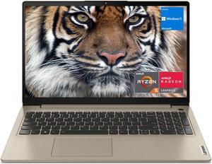 Lenovo IdeaPad 3 Laptop, 15.6" FHD Display, AMD Ryzen 5 5500U, 12GB RAM, 1TB SSD, Webcam, Backlit Keyboard, Fingerprint Reader, HDMI, Wi-Fi, Windows 11 Home, Sand