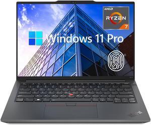 Lenovo ThinkPad E14 Gen 5 Business Laptop, 14" FHD+ Display, AMD Ryzen 7 7730U (beat i7-1255U), 24GB RAM, 2TB SSD, FP Reader, Backlit Keyboard, HDMI, RJ45, Wi-Fi 6, Windows 11 Pro, Black