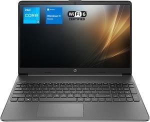 HP Essential Laptop, 15.6" FHD Display, Intel Core i3-1215U Processor, 16GB RAM, 512GB SSD, Webcam, Wi-Fi 6, HDMI, Windows 11 Home, Gray