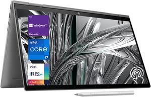 HP Newest 13th Generation Envy 2in1 Laptop 156 Touchscreen Display Intel Core i71355U Processor 64GB RAM 2TB SSD WiFi 6 Backlit KB SD Card Reader Windows 11 Home Grey Stylus Pen
