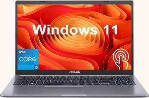 ASUS Vivobook Laptop 156 FHD Touchscreen Intel Core i51135G7 12GB RAM 256GB PCIe SSD Webcam TypeC HDMI WiFi Windows 11 Home Grey