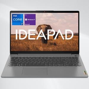 Lenovo IdeaPad 3 Business Laptop, 15.6" FHD Display, Intel Core i7-1255U, 40GB RAM, 1TB SSD, Type-C, HDMI, SD Card Reader, Wi-Fi, Windows 11 Pro, Grey
