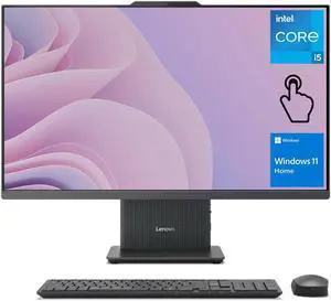 Lenovo IdeaCentre I All-in-One, 27" FHD Touchscreen 100Hz, Intel Core i5-13420H, 16GB DDR5 RAM, 512GB SSD, HDMI, Webcam, Wireless Keyboard & Mouse, Wi-Fi 6, Windows 11 Home, Grey Lenovo IdeaCentre I All-in-One, 27" FHD Touchscreen 100Hz, Intel Core i5-13420H, 16GB DDR5 RAM, 512GB SSD, HDMI, Webcam, Wireless Keyboard & Mouse, Wi-Fi 6, Windows 11 Home, Grey