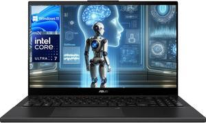 ASUS Vivobook AI Focused Laptop 156 FHD Display Intel Core Ultra 7 155H NVIDIA GeForce RTX 3050 16GB DDR5 RAM 1TB SSD WiFi 6 Backlit Keyboard Windows 11 Pro Grey