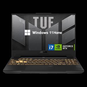 ASUS TUF Gaming Laptop 156 FHD 19201080 144Hz Intel i713620H Beats Intel i912900 NVIDIA GeForce RTX 4070 64GB DDR5 2TB SSD RGB Backlit Keyboard Windows 11 Home Grey