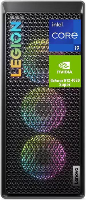 Lenovo 2024 Legion i9 RTX 4080 Super Ultimate Gaming Desktop, Intel Core i9-14900KF, NVIDIA GeForce RTX 4080 Super, 64GB DDR5 RAM, 2TB SSD, DisplayPort, Wi-Fi 6, Wired KB&Mouse, W11H, Grey