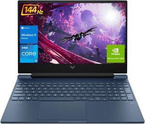 HP Victus 156 i5 Gaming Laptop 156 FHD 144Hz Intel Core i512450H NVIDIA GeForce RTX 3050 16GB RAM 1TB SSD Backlit KB Touchpad SD Card Reader Webcam HDMI WiFi 6 Windows 11 Home Blue