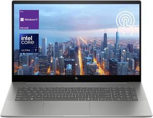 HP Envy Daily Business Laptop, 17.3" FHD Touchscreen, Intel Core Ultra 7 155H, 64GB DDR5 RAM, 2TB SSD, HDMI, Backlit Keyboard, Wi-Fi 7, Windows 11 Pro, Grey