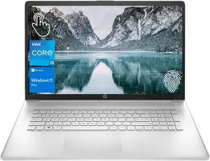 HP Business Professional Laptop, 17.3" HD+ Touchscreen, Intel Core i5-1334U, 32GB RAM, 1TB SSD, Webcam, HDMI, FP Reader, Backlit KB, Wi-Fi 6, Windows 11 Pro, Silver