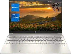 HP Pavilion Daily Traditional Laptop, 15.6" FHD Touchscreen, Intel Core i7-1360P, 16GB RAM, 512GB SSD, FP Reader, Backlit KB, HDMI, Wi-Fi 6, Windows 11 Home