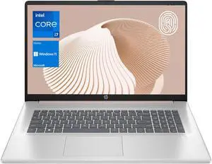 HP Essential Daily Traditional Laptop, 17.3" FHD Display, Intel Core i7-1355U, 16GB RAM, 1TB SSD, FP Reader, Backlit KB, HDMI, Wi-Fi 6, Windows 11 Home, Rose