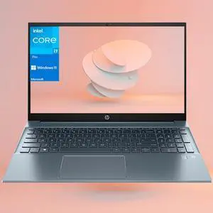 HP Pavilion Business Laptop, 15.6" FHD Touchscreen, Intel Core i7-1360P, Intel Iris Xe Graphics, 16GB RAM, 512GB SSD, Backlit Keyboard, Fingerprint Reader, HDMI, Wi-Fi 6, Windows 11 Pro, Blue