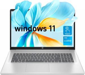 HP Essential 17-CN3103NR Daily Traditional Laptop, 17.3" HD+ 1600*900 Touchscreen 60Hz, Intel Core i3-N305, Intel UHD Graphics, 4GB DDR4 SODIMM, 128GB eMMC, Wi-Fi 6, Windows 11 Home, Silver