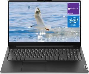 Lenovo V15 15.6" FHD Laptop, Intel Dual-core Processor, 16GB RAM, 512GB SSD, Webcam, HDMI, Wi-Fi, Windows 11 Pro, Black
