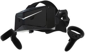 PIMAX Crystal Light Prime PC VR Headset with Controllers - 8K QLED with Local-Dimming, Up To 120Hz, Massive FOV, 6DoF, Integrated Audio, Compatible with Flight Simulators, MSFS, iRacing & PC Gaming