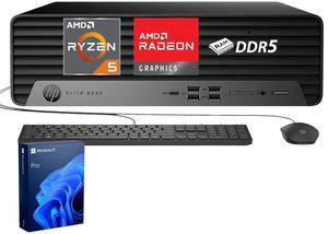 HP EliteDesk 805 Business Desktop, AMD Ryzen 5 8500G, 32GB DDR5 RAM, 1TB SSD, HDMI, Wi-Fi, Windows 11 Pro, Black