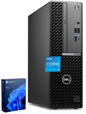 DELL OptiPlex 7000 Series Compact Design Business SFF Desktop, Intel Core i5-14500, 32GB DDR5 RAM, 1TB SSD, DP Port, HDMI, USB A&C, RJ-45, Wired KB & M, Wi-Fi, Windows 11 Pro, Black