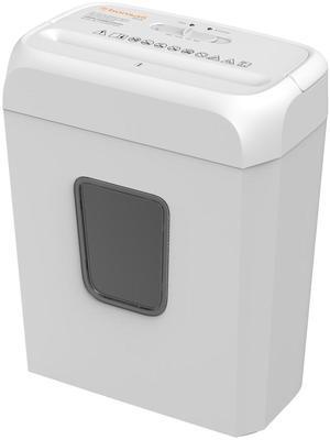Bonsaii Confidential Shredder, Ideal for home offices, this high-security device shreds up to 6 sheets at once, handling documents, mail, staples, and credit cards, 3.4-gallon bin, White Bonsaii Confidential Shredder, Ideal for home offices, this high-security device shreds up to 6 sheets at once, handling documents, mail, staples, and credit cards, 3.4-gallon bin, White