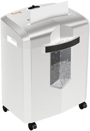 Bonsaii Micro-Cut Shredder, 12-Sheet Capacity, P-4 Security, Shreds CDs, Credit Cards, Mail, Staples, Clips; Features Jam-Proof System and 4.2-Gallon Pullout Bin, Perfect for Home Office, White/Gray Bonsaii Micro-Cut Shredder, 12-Sheet Capacity, P-4 Security, Shreds CDs, Credit Cards, Mail, Staples, Clips; Features Jam-Proof System and 4.2-Gallon Pullout Bin, Perfect for Home Office, White/Gray