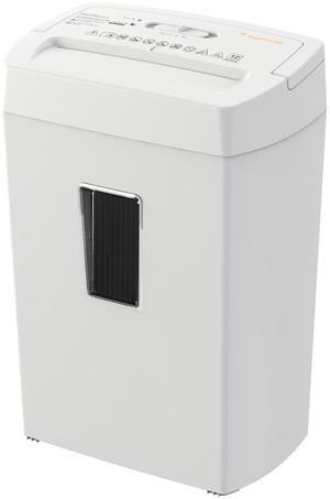 Bonsaii Heavy-Duty Cross-Cut Shredder, Shreds 12 Sheets, Handles Paper, Credit Cards, Mail, and Staples, 5.5-Gallon Bin, Transparent Window, P-4 Security Level for Home and Office Use, White Bonsaii Heavy-Duty Cross-Cut Shredder, Shreds 12 Sheets, Handles Paper, Credit Cards, Mail, and Staples, 5.5-Gallon Bin, Transparent Window, P-4 Security Level for Home and Office Use, White