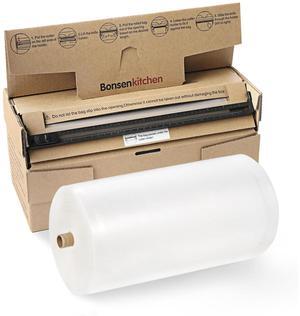 Bonsenkitchen Premium Vacuum Sealer Bags, 100 Pint 6"x10": BPA-Free, Thick Embossed & Textured Design for Optimal Food Storage & Sous Vide Cooking