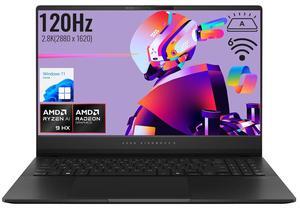 ASUS Vivobook S 16 AI Copilot+ Business Laptop, 15.6 2.8K(2880x1620) 120Hz, AMD Ryzen AI 9 HX 370, 32GB RAM, 1TB SSD, Radeon Graphics, Wi-Fi 6, RGB Backlit, FHD Camera, Windows 11 Home, Black