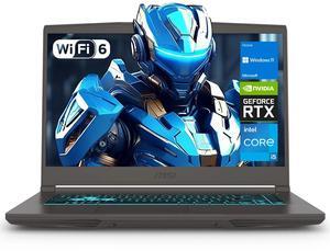 MSI Thin 15 15.6 144Hz IPS Slim VR-Ready Gaming Laptop, Intel Core i5-13420H(Beats Ryzen 7 7435HS),  NVIDIA GeForce RTX 4060, 32GB RAM, 1TB SSD, Wi-Fi 6, Backlit Keyboard, Windows 11 Home, Gray