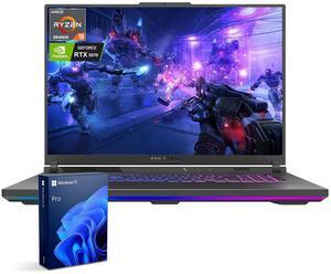 ASUS ROG Strix G18 Pro Gaming Laptop, 18" 2.5K 240Hz/3ms Nebula Display, AMD Ryzen 9 8940HX, NVIDIA RTX 5070 with ROG Boost & Cooling, 32GB DDR5, 1TB SSD, RGB Backlit KB, Aura Sync Light Bar, Win11 P