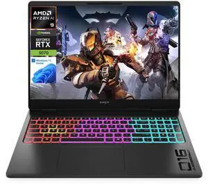 HP OMEN MAX 16 2025 CES Awarded Gaming Laptop  16" 2.5K(2560*1600) 240Hz, AMD Ryzen AI 9 HX 375(Beats Intel i9), NVIDIA RTX 5070, 32GB DDR5, 1TB SSD, RGB Backlit Keyboard, Wi-Fi 7, Windows 11 Home