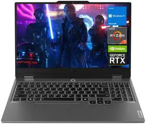 Lenovo LOQ 15.6" FHD 144Hz Ryzen 7 RTX 4060 Gaming Laptop, AMD Ryzen 7 7435HS, NVIDIA GeForce RTX 4060, 16GB DDR5 RAM, 1TB SSD, RJ-45, Backlit KB, Wi-Fi 6, Windows 11 Home, Grey Lenovo LOQ 15.6" FHD 144Hz Ryzen 7 RTX 4060 Gaming Laptop, AMD Ryzen 7 7435HS, NVIDIA GeForce RTX 4060, 16GB DDR5 RAM, 1TB SSD, RJ-45, Backlit KB, Wi-Fi 6, Windows 11 Home, Grey