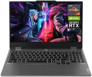Lenovo LOQ 15.6" FHD 144Hz Ryzen 7 RTX 4060 Premium Gaming Laptop, AMD Ryzen 7 7435HS, NVIDIA GeForce RTX 4060, 16GB DDR5 RAM, 1TB SSD, RJ-45, Backlit KB, Wi-Fi 6, Windows 11 Pro, Grey Lenovo LOQ 15.6" FHD 144Hz Ryzen 7 RTX 4060 Premium Gaming Laptop, AMD Ryzen 7 7435HS, NVIDIA GeForce RTX 4060, 16GB DDR5 RAM, 1TB SSD, RJ-45, Backlit KB, Wi-Fi 6, Windows 11 Pro, Grey