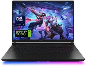 ASUS ROG Strix Scar Laptop, 18" WQXGA 240Hz, Intel Core Ultra 9 275HX, NVIDIA GeForce RTX 5080, 64GB RAM, 1TB SSD, RGB Backlit KB, Wi-Fi 7, Win 11 Pro, Black