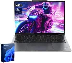 Lenovo ThinkPad X9 Business Laptop, 14" FHD+, Intel Core Ultra 7 268V, 32GB DDR5, 512GB SSD, Fingerprint, Backlit Keyboard, Wi-Fi 7, Windows 11 Pro, Grey