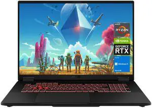 ASUS TUF A18 5070 Gaming Laptop, 18" WQXGA 240Hz Display, AMD Ryzen 7 260, NVIDIA RTX 5070, 64GB RAM, 1TB SSD, RGB Backlit KB, Windows 11, Grey