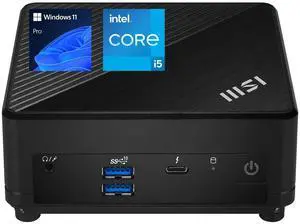 msi Cubi 5 Professional Mini PC, 12th Gen Intel i5-1235U Processor (Beats Ryzen 7 5700U), 16GB RAM, 512GB SSD, Wi-Fi 6, Windows 11 Pro, Support 4K@60Hz Display, Seamless Multitasking at Work/Gaming msi Cubi 5 Professional Mini PC, 12th Gen Intel i5-1235U Processor (Beats Ryzen 7 5700U), 16GB RAM, 512GB SSD, Wi-Fi 6, Windows 11 Pro, Support 4K@60Hz Display, Seamless Multitasking at Work/Gaming