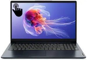 Lenovo IdeaPad 1 15.6" FHD Touchscreen Laptop, Intel Core i5-1335U, 24GB RAM, 1TB SSD, Webcam, HDMI, SD Card Reader, Wi-Fi 6, Win 11 Home, Abyss Blue