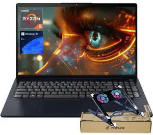 Lenovo IdeaPad 1 15.6" FHD Laptop, AMD Ryzen 5 7520U, 8GB RAM, 1TB SSD, Windows 11 Pro, PCO Laptop Cooler, Blue Lenovo IdeaPad 1 15.6" FHD Laptop, AMD Ryzen 5 7520U, 8GB RAM, 1TB SSD, Windows 11 Pro, PCO Laptop Cooler, Blue