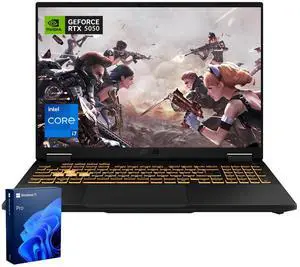 ASUS TUF F16 AI VR-Ready RTX 5050 Gaming Laptop, 16 FHD+ 165Hz for Smooth FPS, Intel Core i7-14650HX, Nvidia GeForce RTX 5050, 16GB DDR5, 1TB SSD, RGB Backlit KB, MUX Switch, Windows 11 Pro ASUS TUF F16 AI VR-Ready RTX 5050 Gaming Laptop, 16 FHD+ 165Hz for Smooth FPS, Intel Core i7-14650HX, Nvidia GeForce RTX 5050, 16GB DDR5, 1TB SSD, RGB Backlit KB, MUX Switch, Windows 11 Pro